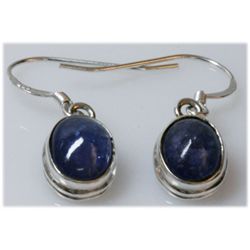 Natural 16.05 ctw Tanzanite .925 Sterling Earring