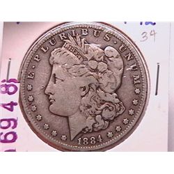 1884-S Morgan Dollar F12