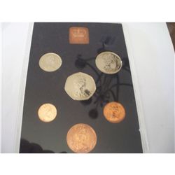 1976 Decimal Coinage of Great Britain Proof Set, Includes N. Ireland