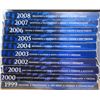 Image 2 : STATE QUARTER PROOF SETS. ALL 50 STATES 1999-2008