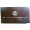 Image 2 : 1993 THOMAS JEFFERSON 250th COMMEMORATIVE Pf. DOLLAR