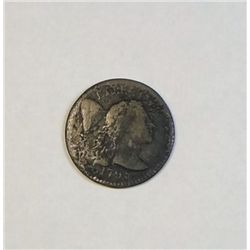 1795 large penny  VG/F with some pitting  VG GS bid = $400