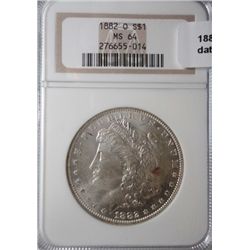 1882O Morgan $  NGC63