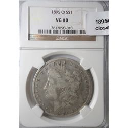 1895O Morgan $  NGC10