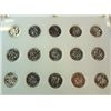 Image 2 : Roosevelt dime proof set 1950-1964