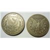 Image 2 : 1887O Fine and an 1887S  XF Morgan $
