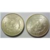 Image 2 : 1889 MS63 and 1921 MS64 Morgan $