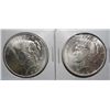 Image 1 : 2 1922 Peace $  all original undipped MS63