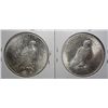 Image 2 : 2 1922 Peace $  all original undipped MS63