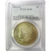 Image 1 : 1891CC  Morgan $  PCGS55