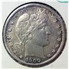 Image 1 : 1900-S BARBER HALF AU/UNC CLEANED