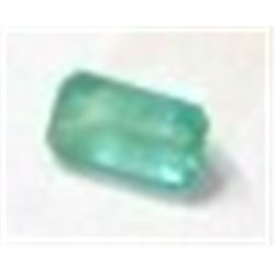 .20 ct Natural Columbian Emerald Cut & Faceted!!!!