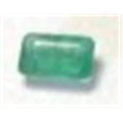 .25 ct Natural Columbian Emerald Cut & Faceted!!!!