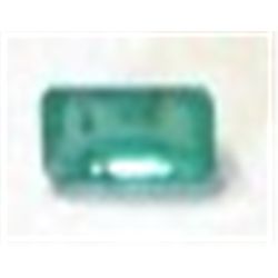 .30 ct Natural Columbian Emerald Cut & Faceted!!!!