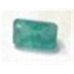 .30 ct Natural Columbian Emerald Cut & Faceted!!!!