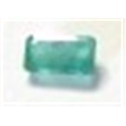 .30 ct Natural Columbian Emerald Cut & Faceted!!!!