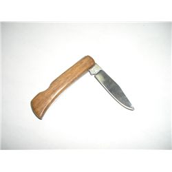 Pocket Knife Wooden Handle *LOVELAND AUTO AUCTION*!!