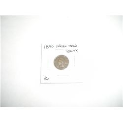1890 Indian Head Penny - NICE COIN *VERY GOOD GRADE*!!