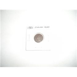 1901 Indian Head Penny - NICE COIN *PLEASE LOOK AT PICTURE TO DETERMINE GRADE*!!