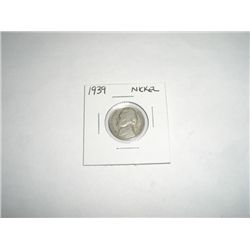 1939 Jefferson Nickel - NICE COIN *PLEASE LOOK AT PICTURE TO DETERMINE GRADE*!!
