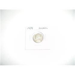1939 Jefferson Nickel - NICE COIN *PLEASE LOOK AT PICTURE TO DETERMINE GRADE*!!