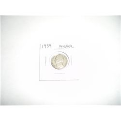1939 Jefferson Nickel - NICE COIN *PLEASE LOOK AT PICTURE TO DETERMINE GRADE*!!