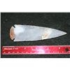 Image 1 : Extra Large Vintage Indian Arrowhead