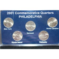 2001-P US State Commerative Quarter "P" Mint, BU