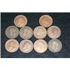 Image 2 : Great Britain One Penny Foreign Coin, various dates & conditions, lot of 10