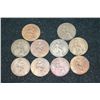 Image 1 : Great Britain One Penny Foreign Coin, various dates & conditions, lot of 10