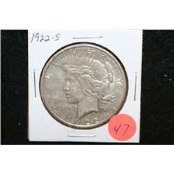 1922-S Peace $1