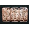 Image 2 : 2012 Copper Ingot, .999 Fine 1 Oz., lot of 3