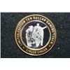 Image 1 : Circus Circus Limited Edition Two-Tone $10 Gaming Token, .999 Fine