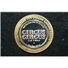 Image 2 : Circus Circus Limited Edition Two-Tone $10 Gaming Token, .999 Fine