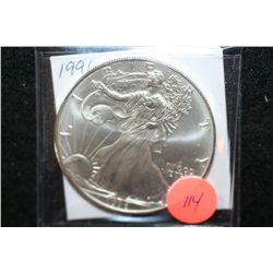 1996 Silver Eagle $1