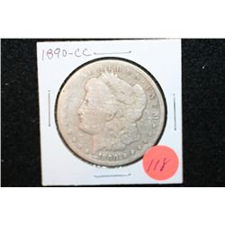 1890-CC Silver Morgan $1