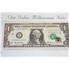 Image 1 : 1999 US Federal Reserve Note $1, Atlanta GA Reserve, #F20011152H; Millennium Note (Features 2001 in 