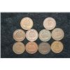 Image 2 : Indian Head Penny, various dates & conditions, lot of 10