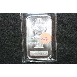 Silver Ingot, .999+ Fine Silver 1 Oz.