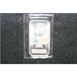 Silver Ingot, .999+ Fine Silver 1 Oz.