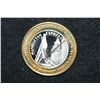 Image 1 : New York New York Limited Edition Two-Tone $10 Gaming Token "Manhattan Express", .999 Fine