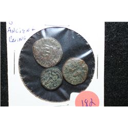 Ancient Coin, lot of 3