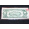 Image 2 : 1963 United States Note $2, Red Seal, #A09308049A