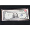 Image 1 : 1957-A US Silver Certificate $1, Blue Seal, # *88227585A (Star Note)