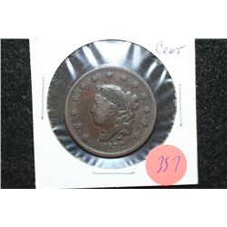 1832 Large One Cent