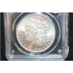 1904-O Silver Morgan $1,  PCGS Graded MS63