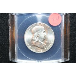1961 Ben Franklin Half Dollar, ANACS Graded MS64