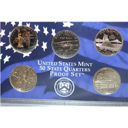 2001-S US Mint State Quarter Proof Set