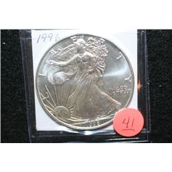 1996 Silver Eagle $1