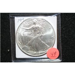 1996 Silver Eagle $1
